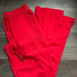 Barco Uniforms Bold Red Cargo Pants